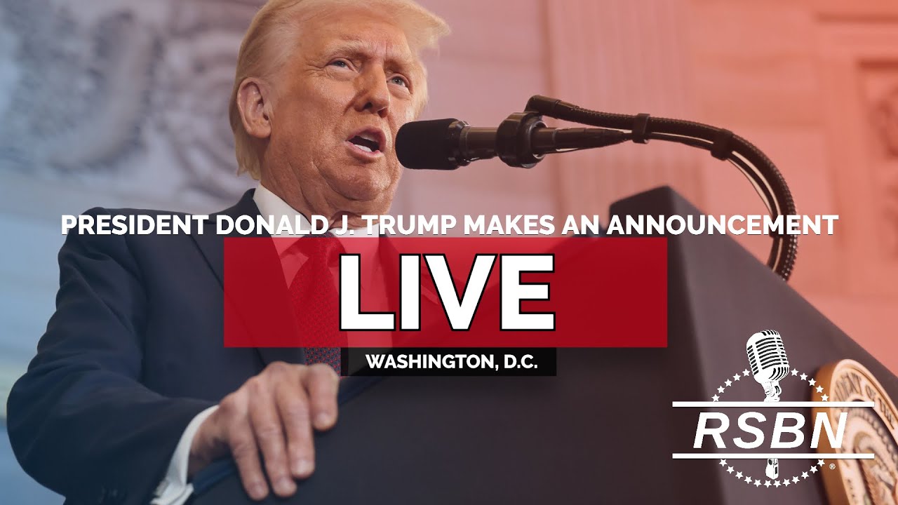 LIVE: President Trump Makes an Announcement - 10/23/25