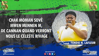 Download lagu Chak moman sovè mwen mennen m,De Cannan quand verront nous le céleste rivage | Sr. Fendie N. LAFLEUR mp3