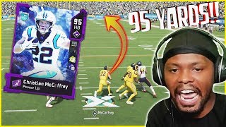 Madden 20 Ultimate Team: 95 Christian McCaffrey Has ZERO CHILL! Big Play On Demand!