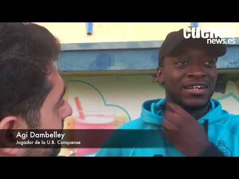 Agi Dambelley valora el encuentro entre la UB Conquense y el CE Sabadell (2-0)