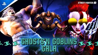 Street Fighter 6 - Ghosts'n Goblins Gala Fighting Pass Trailer