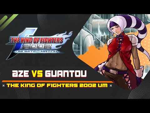 KOF 2002 UM - Aze vs Guantou FT10 - Um verdadeiro espetáculo de FT!