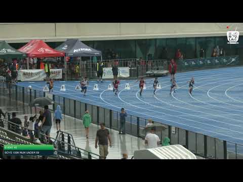 Boys Under 9 100m H2 - 2020 State Combined Events Championships // LAVicTV