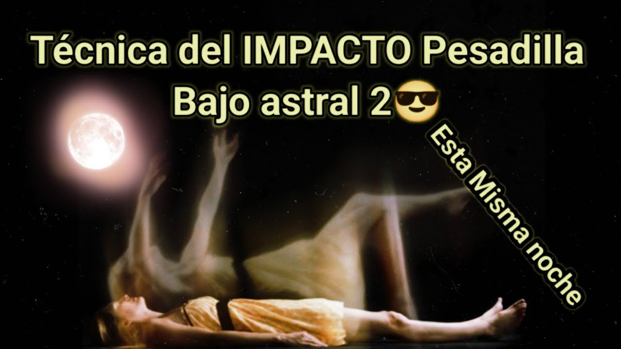 Impresionante técnica PARA HACER UN VIAJE ASTRAL esta misma NOCHE🛏️