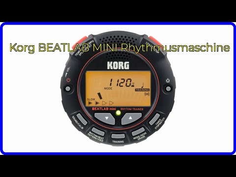 BEWERTUNG (2025): Korg BEATLAB MINI Rhythmusmaschine. WESENTLICHE Einzelheiten