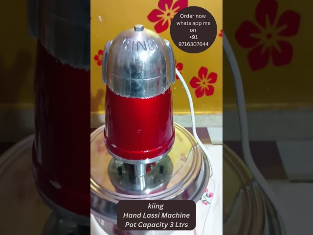 Lassi Making Machine Countertop Lassi Making Machine - lassi making machine Trader - Wholesaler ...