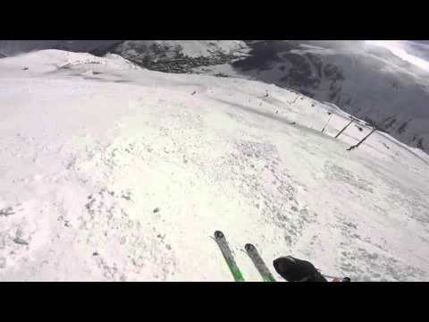 La Face de Bellevarde Olympic Black Run - Val d'Isere