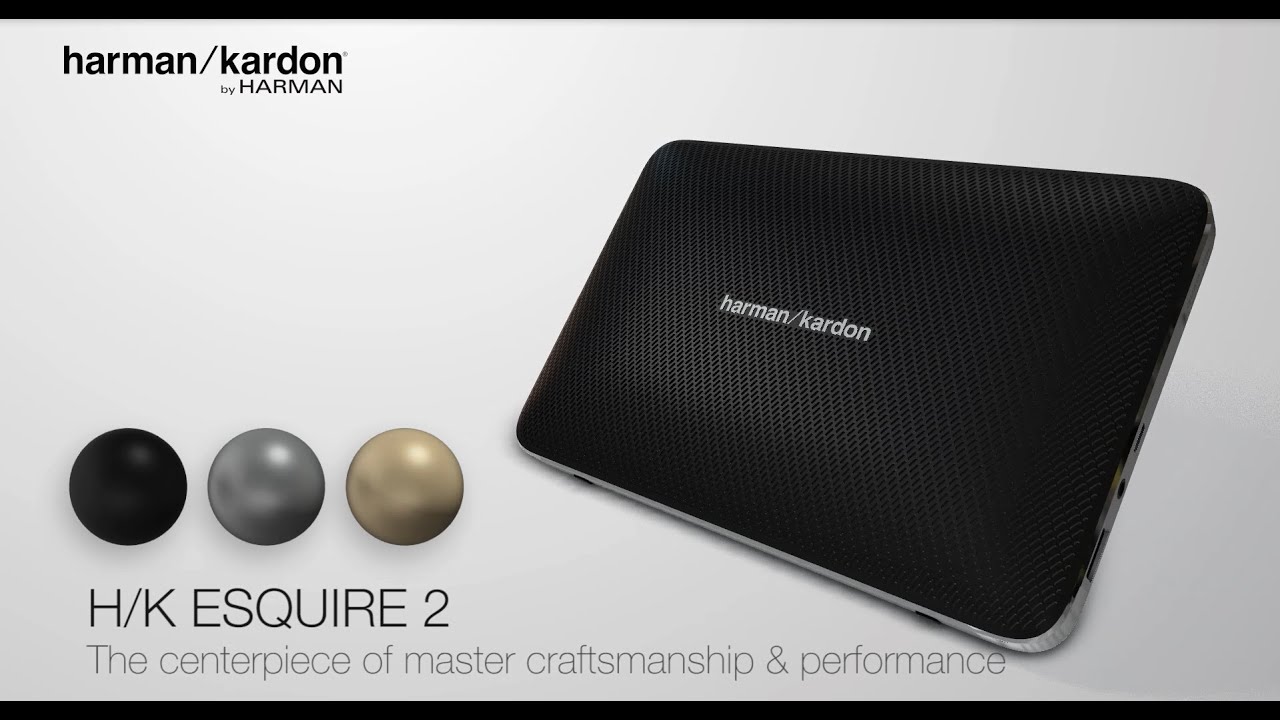 Акустика Harman Kardon Esquire 2 Grey (HKESQUIRE2GR) video preview