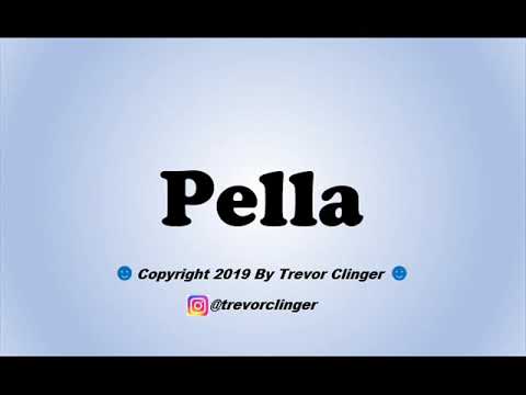 How To Pronounce Pella