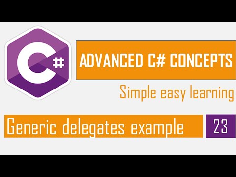 Generic delegate example in C | C Bangla Tutorial | Advanced C