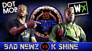 K SHINE vs BAD NEWZ rap battle hosted by John John Da Don | BULLPEN BATTLE LEAGUE