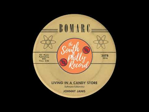 Johnny Janis - Living In A Candy Store (Bomarc 1959)