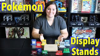 Pokémon Display Stands - Nintendo Gameboy Cartridge Display - Rose Colored Gaming