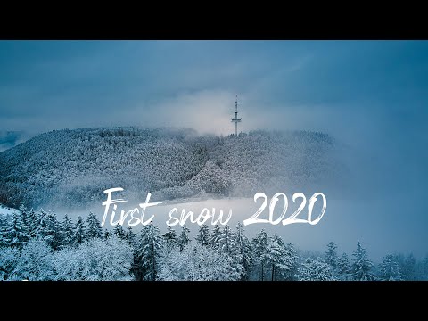 The first snow in Black Forest 2020