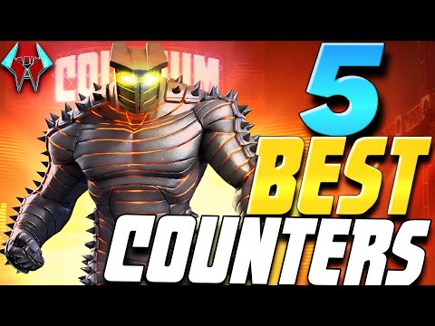Top 5 Best Counters for Destroyer Final Coliseum Fight | Marvel Contest of Champions