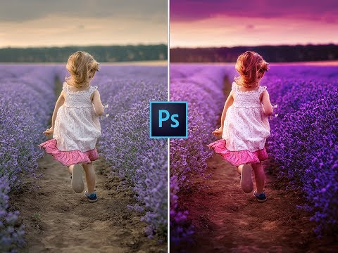 Photoshop tutorial Skin retouching Special technique