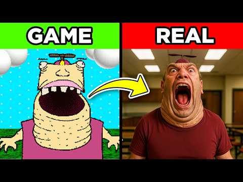 Baldi's Basics Characters But in REAL LIFE!