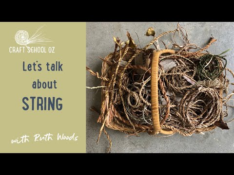 Lets talk about string (cordage)