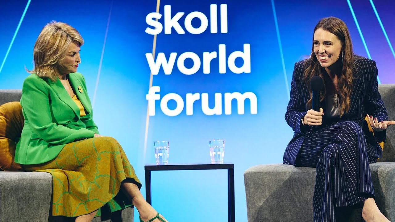 Jacinda Ardern in conversation with Pat Mitchell | 2024 Skoll World Forum #skollwf