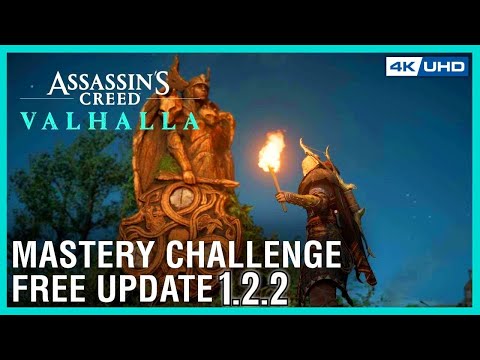 Assassin’s Creed Valhalla Update Mastery Challenge mode (update 1.2.2) - [PS5 4K 60FPS]