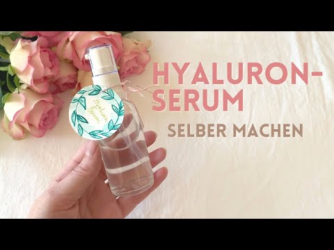 Rosen-Hyaluron-Serum selber machen | Straffendes Hyaluron-Gel mit Rosenduft
