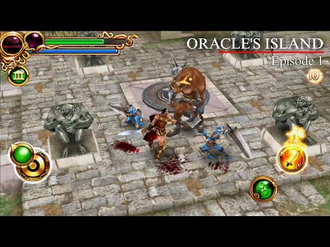 (Ep.1) Oracle's island: Hero Of Sparta HD 🔰Old games like God of war in Android 3D