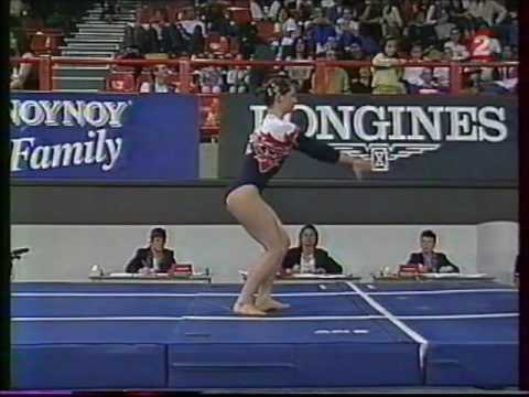 Zuzana OBONOVA (CZE) vault - 2002 Europeans Patras AA