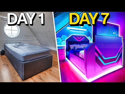 I Built My DREAM $25,000 Gaming Bedroom!