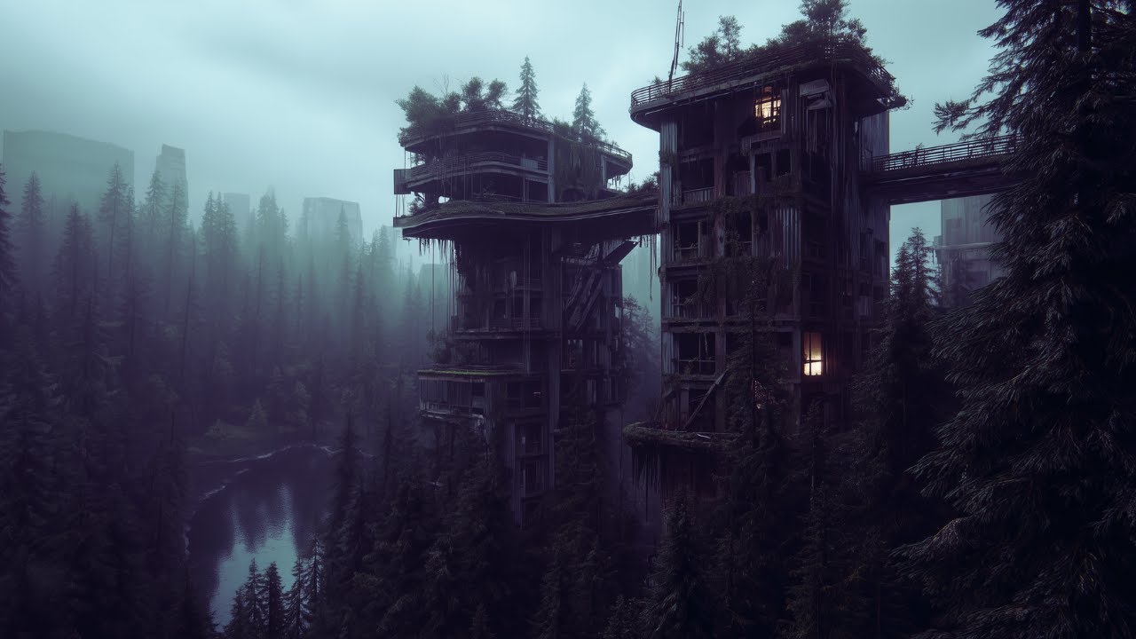 Dark Ambient Music No Ads, 12 Hours of Deep Dark Atmospheres for Sleep, Focus