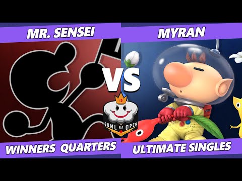 GOML NA Open Southeast USA Winners Quarters - Mr. Sensei (Game & Watch) Vs. Myran (Olimar) Ultimate