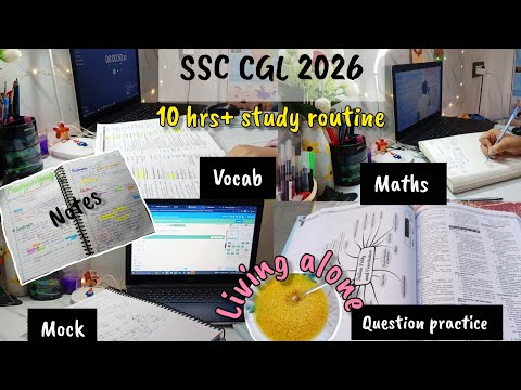 I woke up at 3:30 AM/Routine of SSC CGL aspirant/Productive day🔥 #ssccgl2026 #ssc #ssccgl #sscchsl 