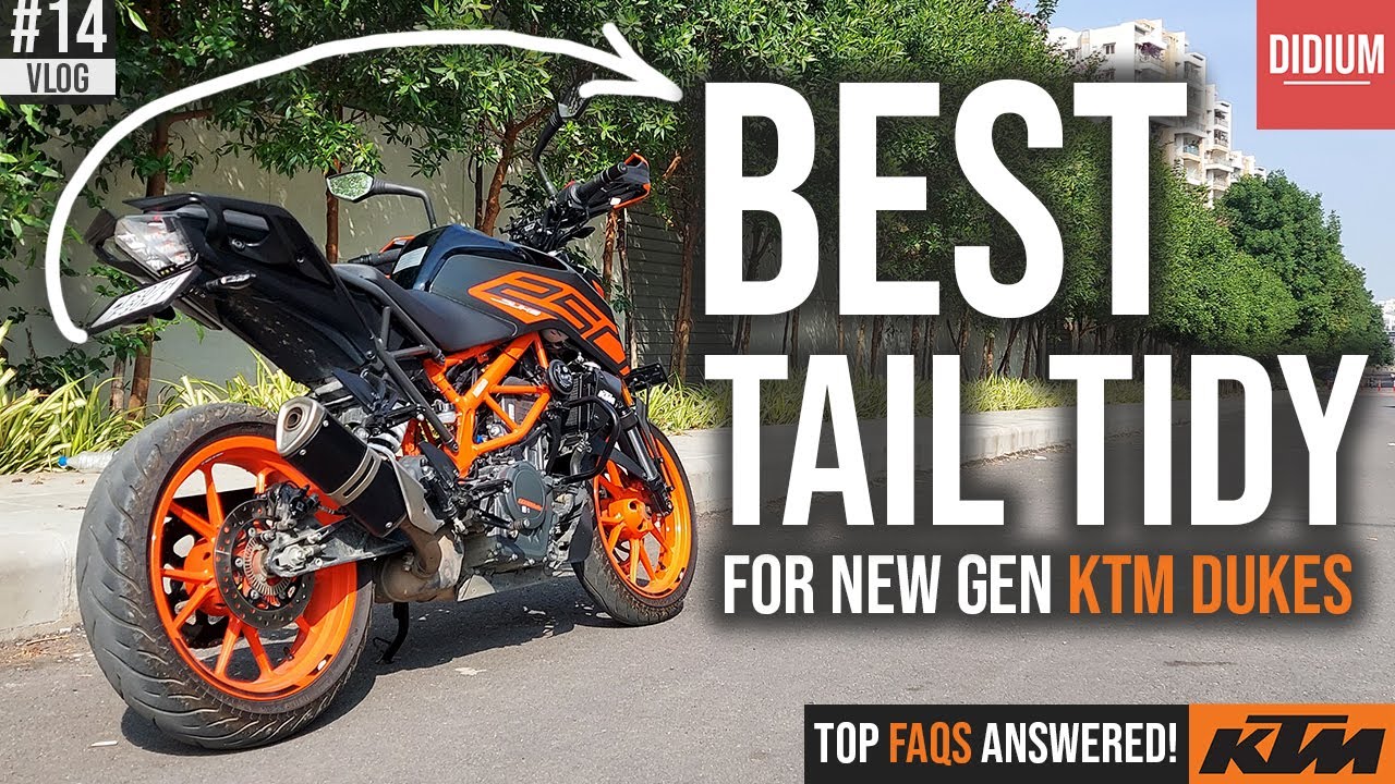 Bandidos Tail tidy for KTM Dukes - Review | All FAQs answered | Duke 125, 200, 250, 390