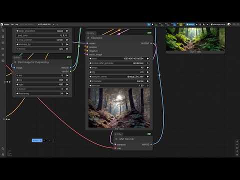 BASIC Comfyui Tutorial for Archviz x AI - 11/17 OUTPAINTING
