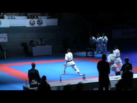 10-th European C'ships for Region. Kata male FRA vs CRO
