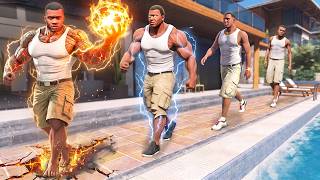 Evolving Franklin from WEAK to STRONGEST Superhero in GTA 5!