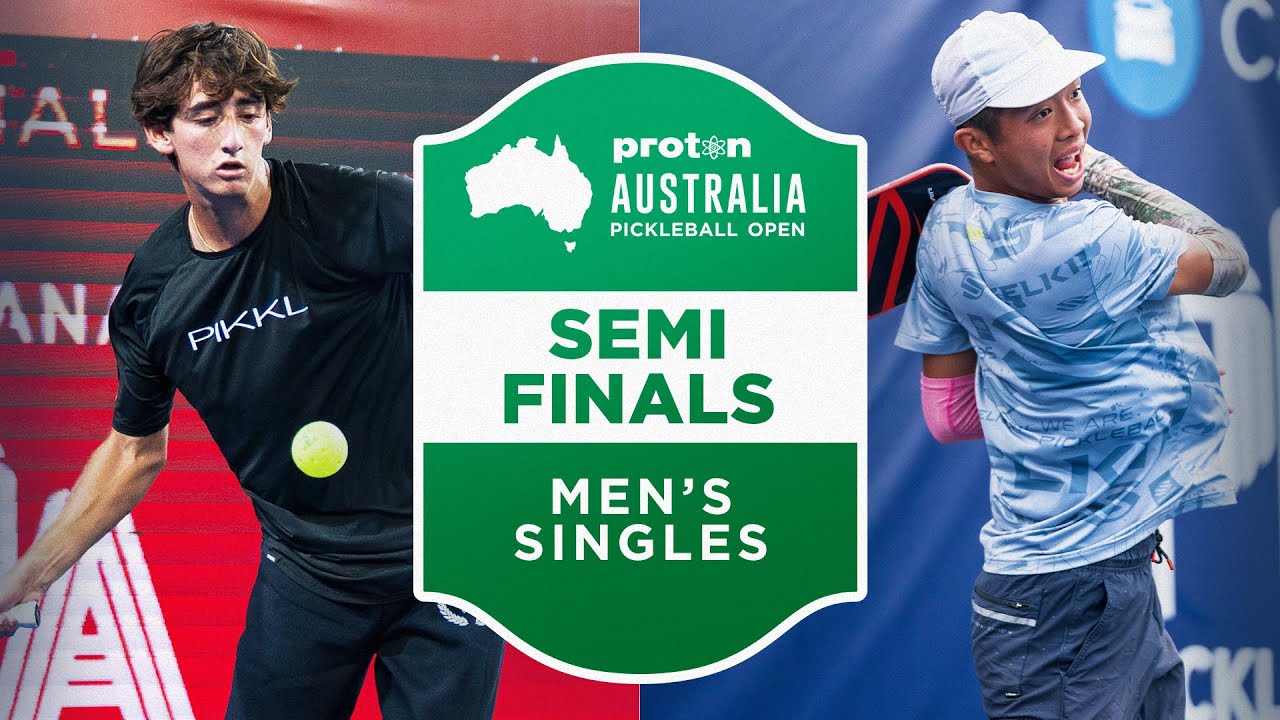 Quang Duong vs Gabe Tardio at the Proton Australia Pickleball Open