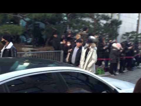 151211 BAP arrive at KBS Music Bank