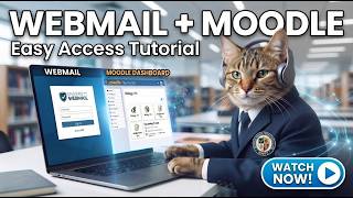 How to Access Webmail & Learn Moodle | Student Tutorial