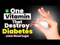 Miracle The 1 Vitamin That Destroy Diabetes REDUCE Blood Pressure And Melts Belly FAT