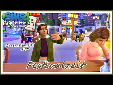 Festivalzeit || Gen#4 Folge#07 || #unterschiedeimstammbaumchallenge || Let's Play: Die Sims 4