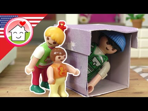 Playmobil English The Mysterious Package - The Hauser Family