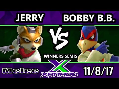 S@X 227 Melee - Bobby Big Ballz (Falco) Vs. Jerry (Fox) - Smash Melee Winners Semis - SSBM