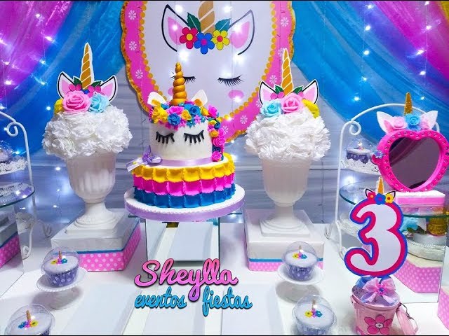 Vídeo relacionado con JeVenis pony unicornio decoracion cumpleanos banderola guirnalda arcoiris regalos fiesta arcoiris decoracion cumpleanos para ninas
