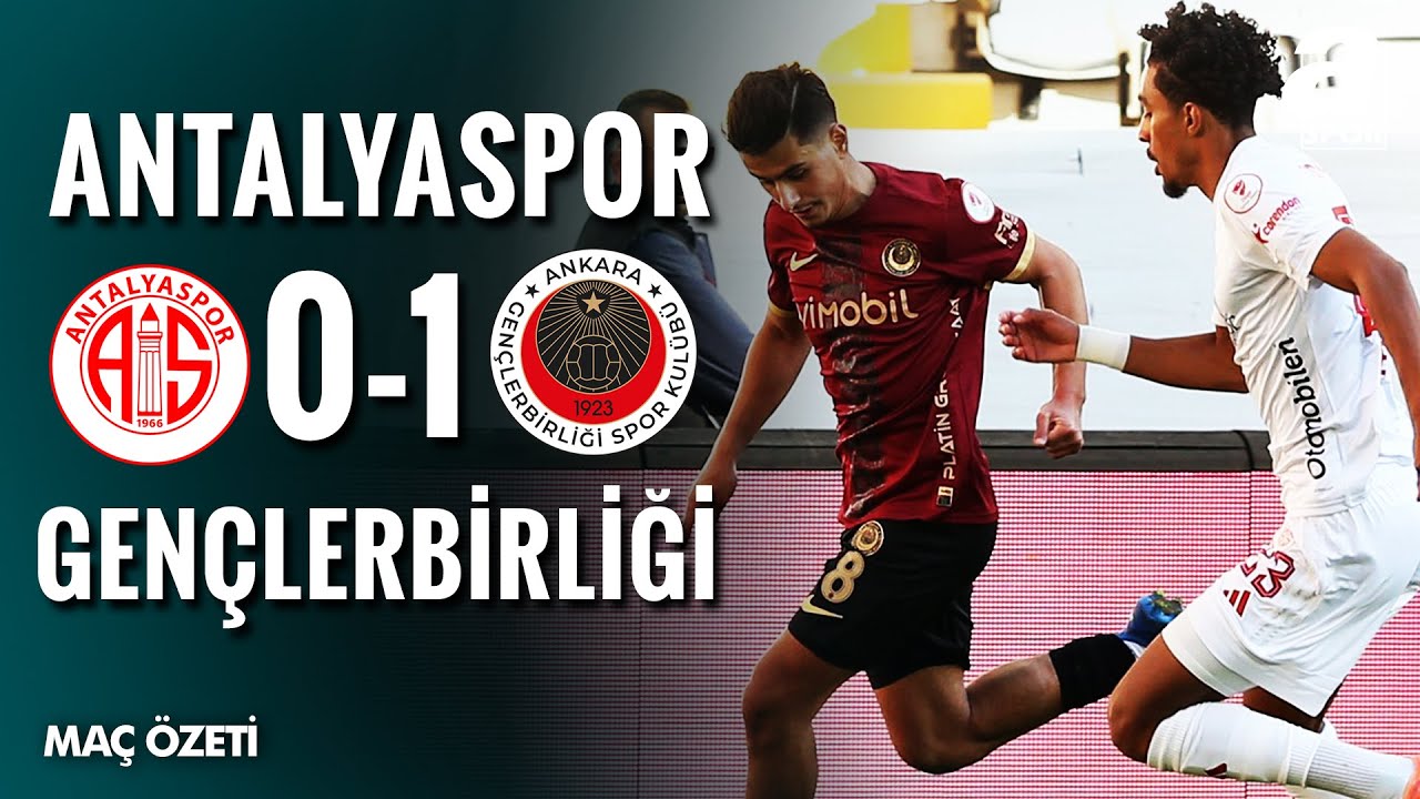 Antalyaspor vs Gençlerbirliği Highlights