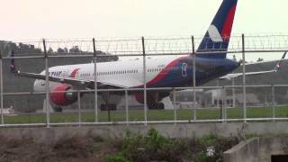 Azur Air Boeing 757-200 take off Phuket