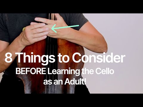 8 Things to Consider BEFORE Learning the Cello as an Adult!