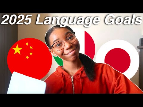 How I plan to learn 3 languages in 2025 | ⭐️ My 2025 language goals