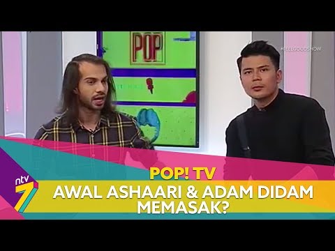 Awal Ashaari & Adam Didam memasak untuk memikat wanita l Pop! TV