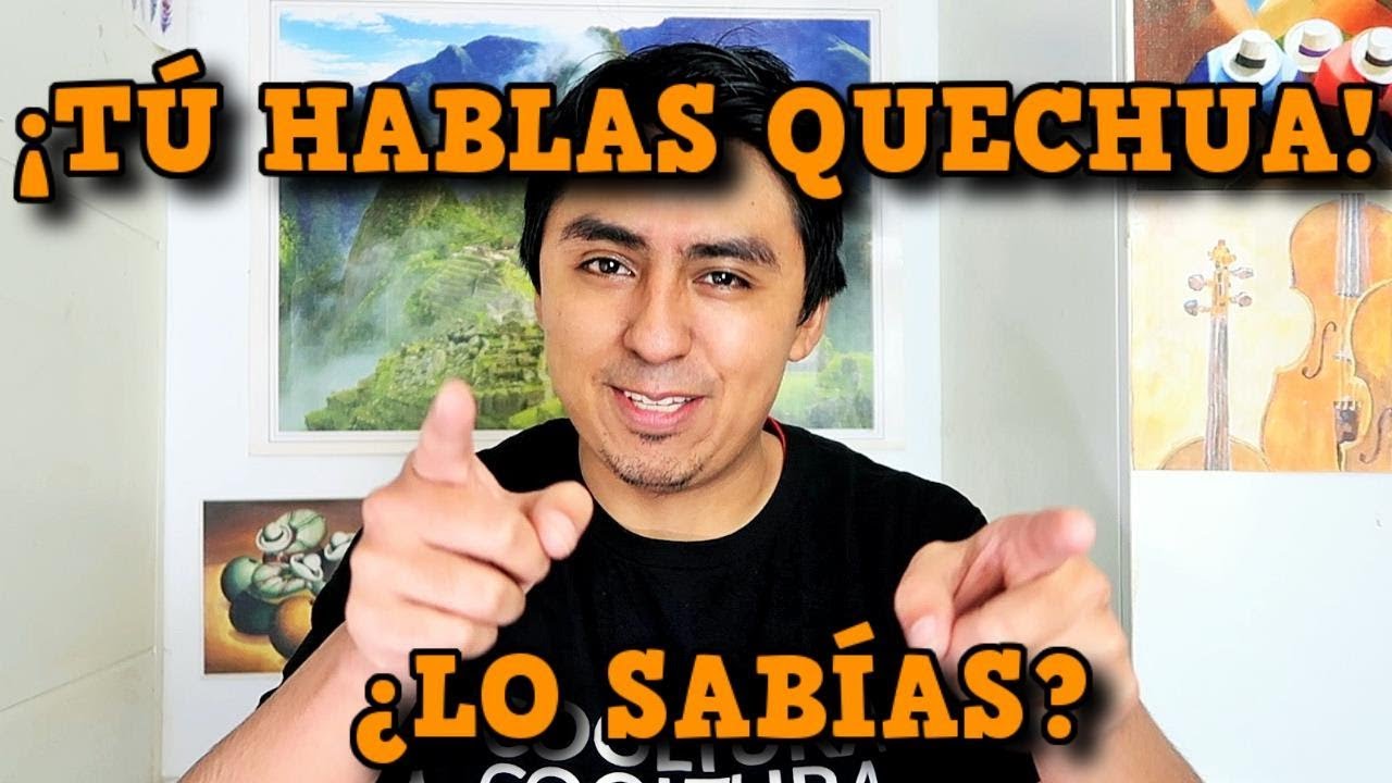 ¡TÚ HABLAS QUECHUA! y te lo voy a demostrar. Clases de gramática con Hugox Ep 03: Quechuismos