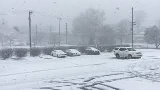 3/2/18 Nor’easter - Heavy Snowfall in Broomall, PA